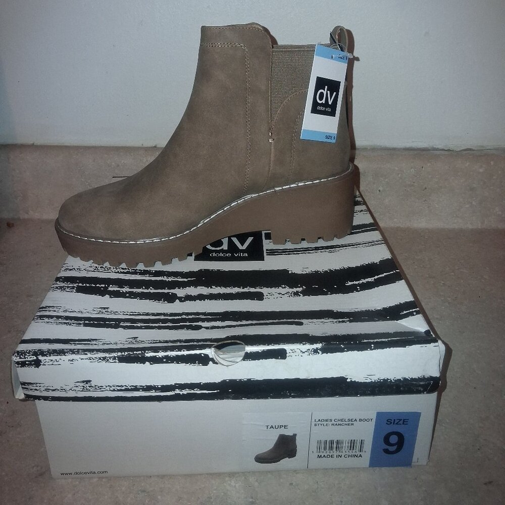 DOLCE VITA TAN WOMENS BOOTS SIZE 9